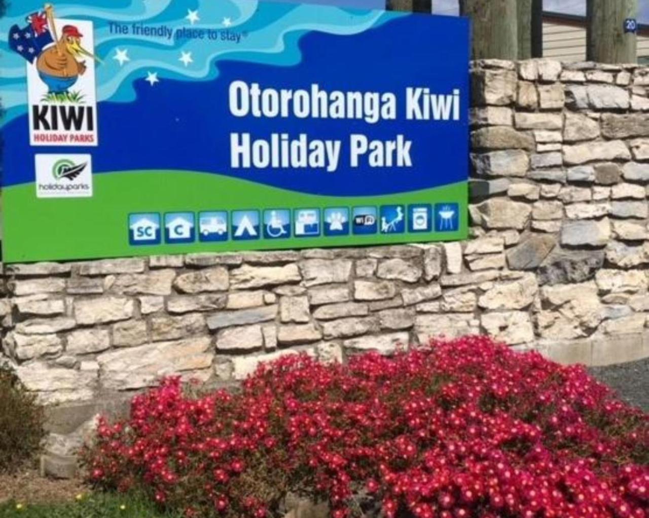 Otorohanga Kiwi Holiday Park Buitenkant foto